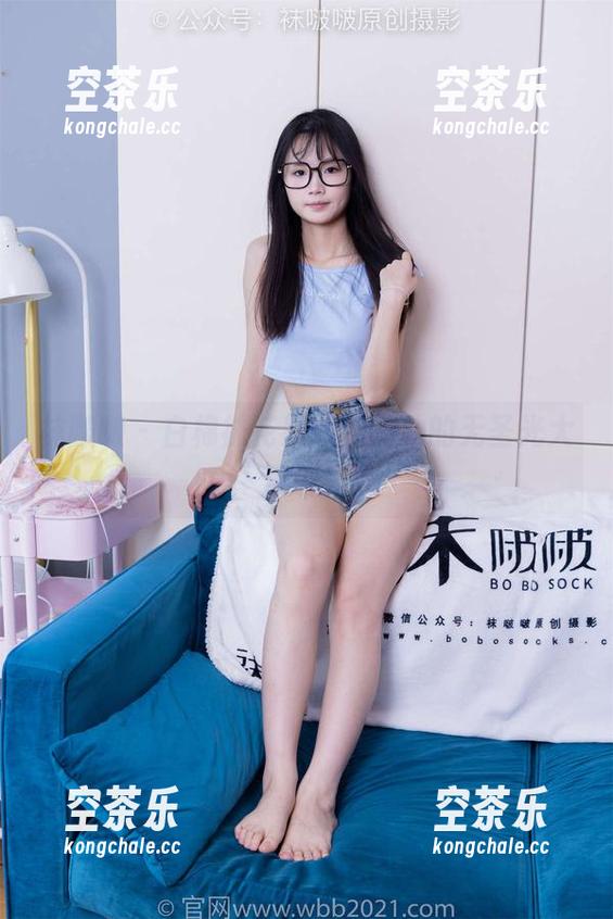 袜啵啵-奶油 袜啵啵 - 白棉袜花絮版,奶油的无圣光大展现!